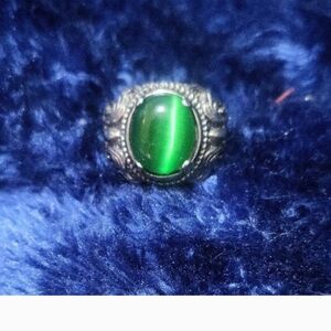 Green Stone Ring